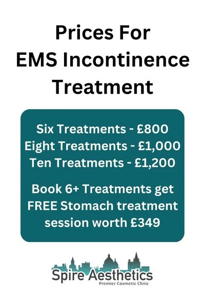 EMS Incontinence Treatment Prices Stratford